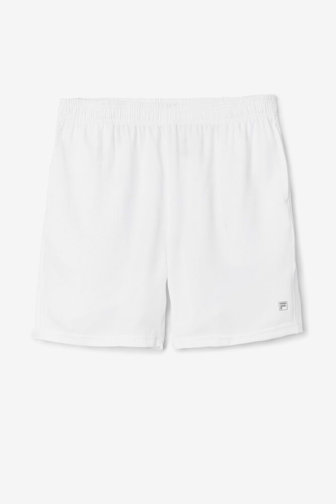 Fila Shorts Core 7" Mens White - India RWA-180579